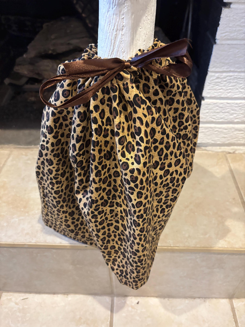 Leopard print Goose Outfit – Handmade Pop Culture Decor for 23-29 inch goose
