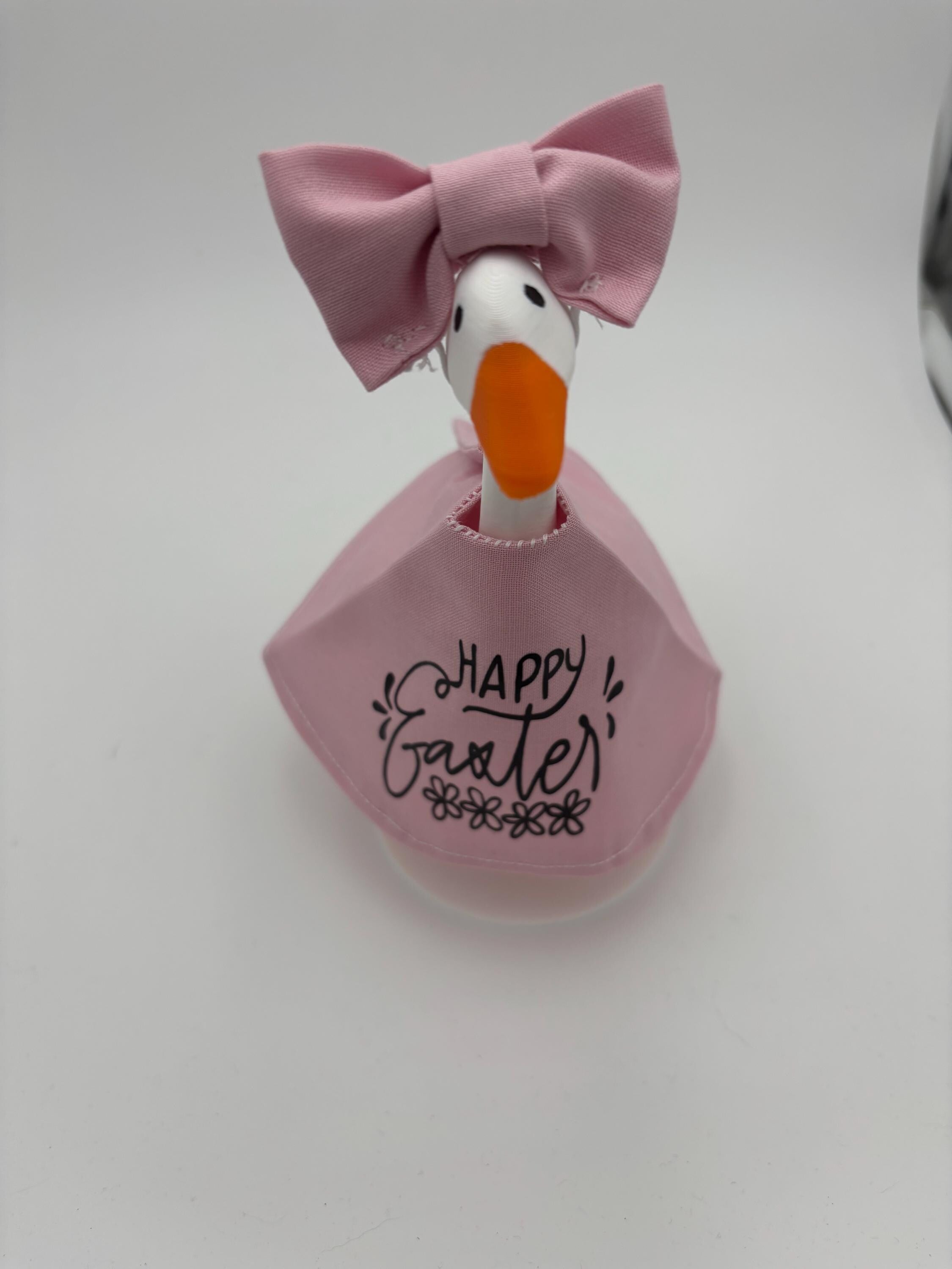 Easter Desk Goose Outfit