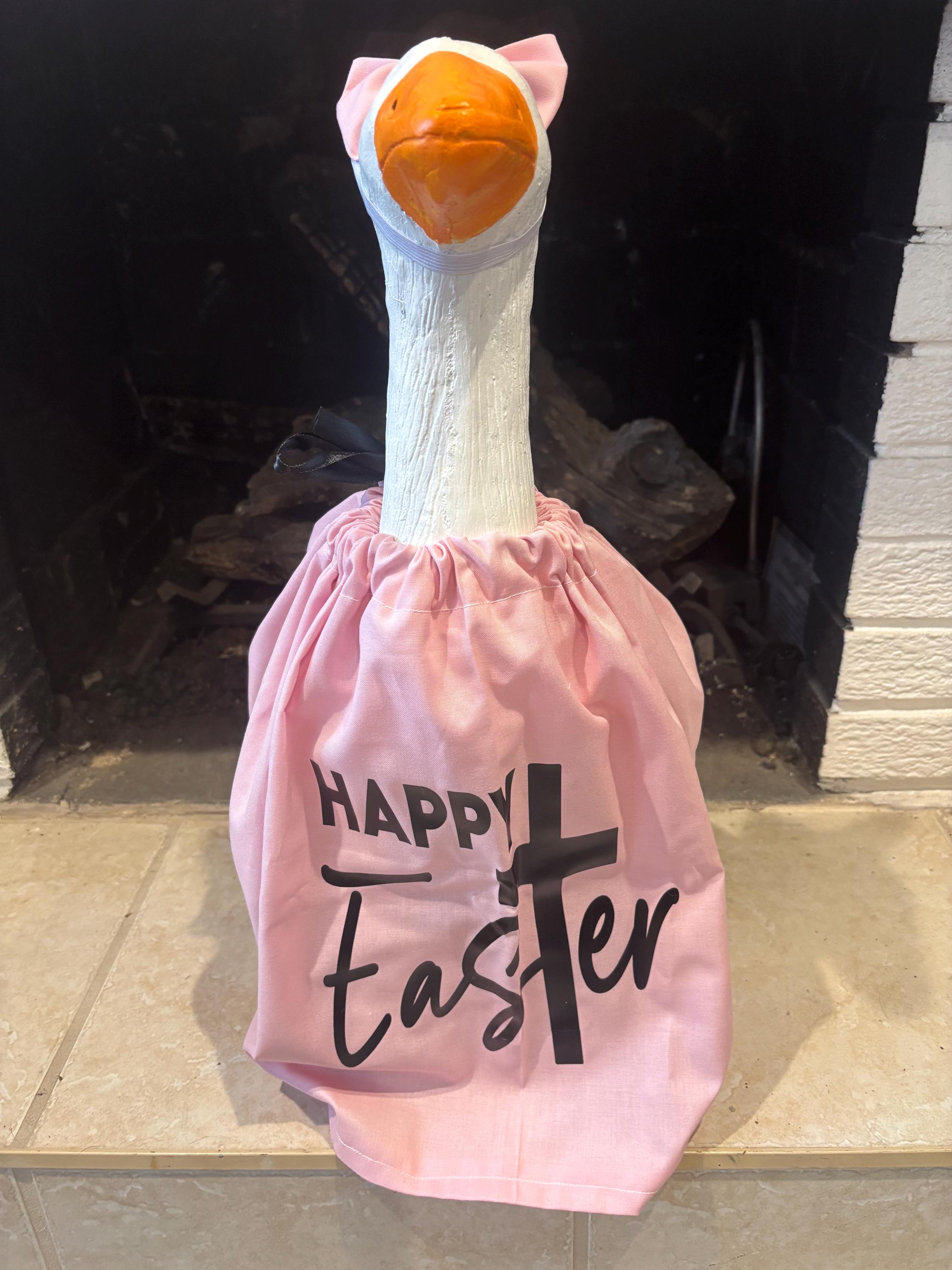 Easter Porch Goose Outfit