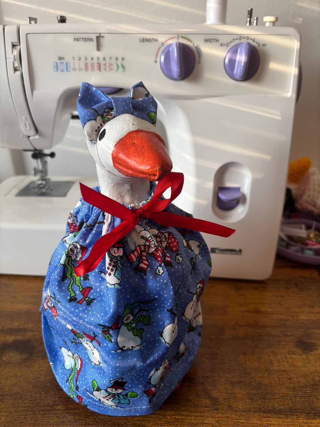 Christmas outfits 9-10  inch porch goose outfit