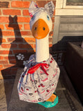 Spooky Holiday Porch Goose Outfit