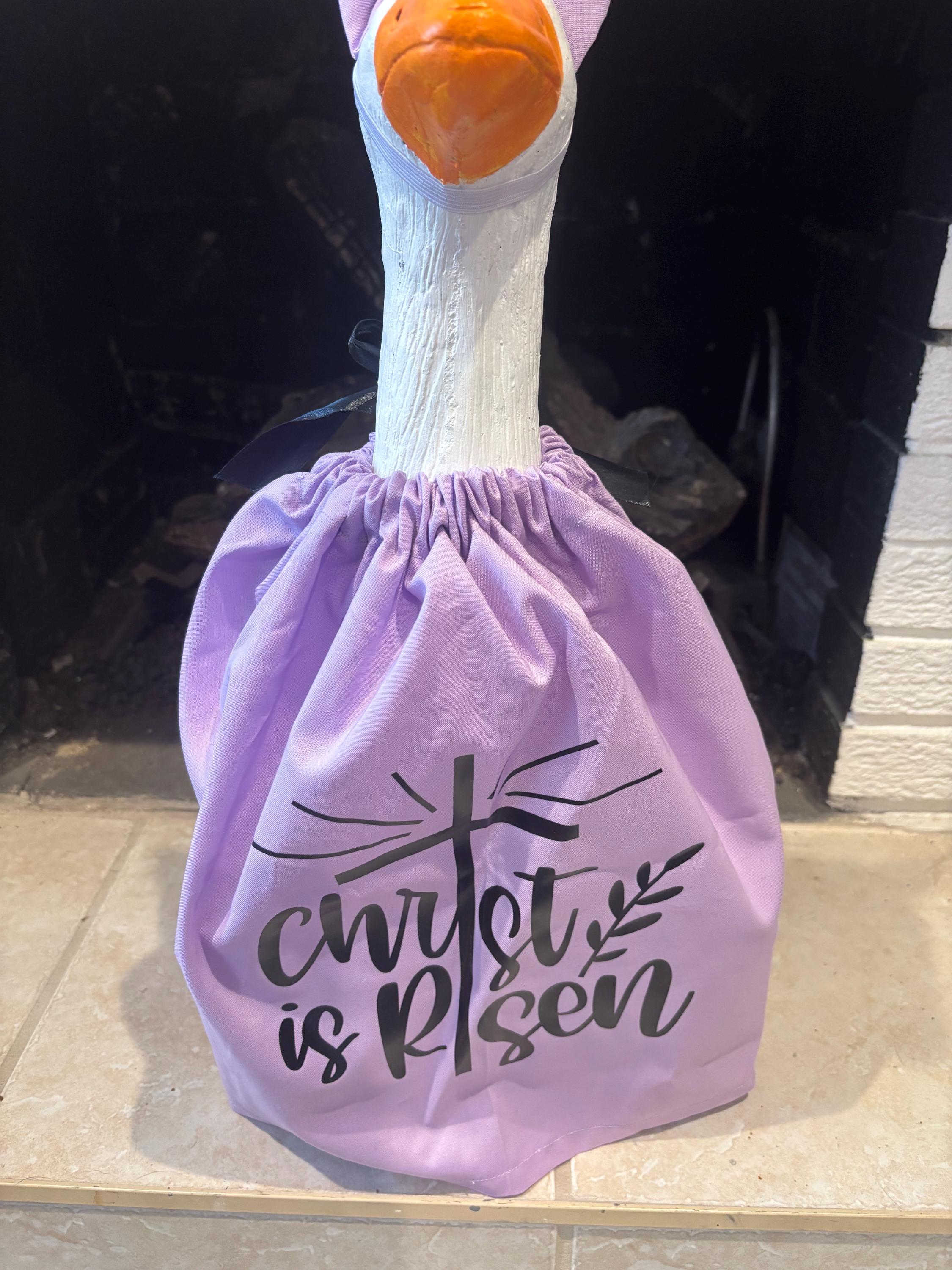 Easter 23-29 inch porch goose outfit