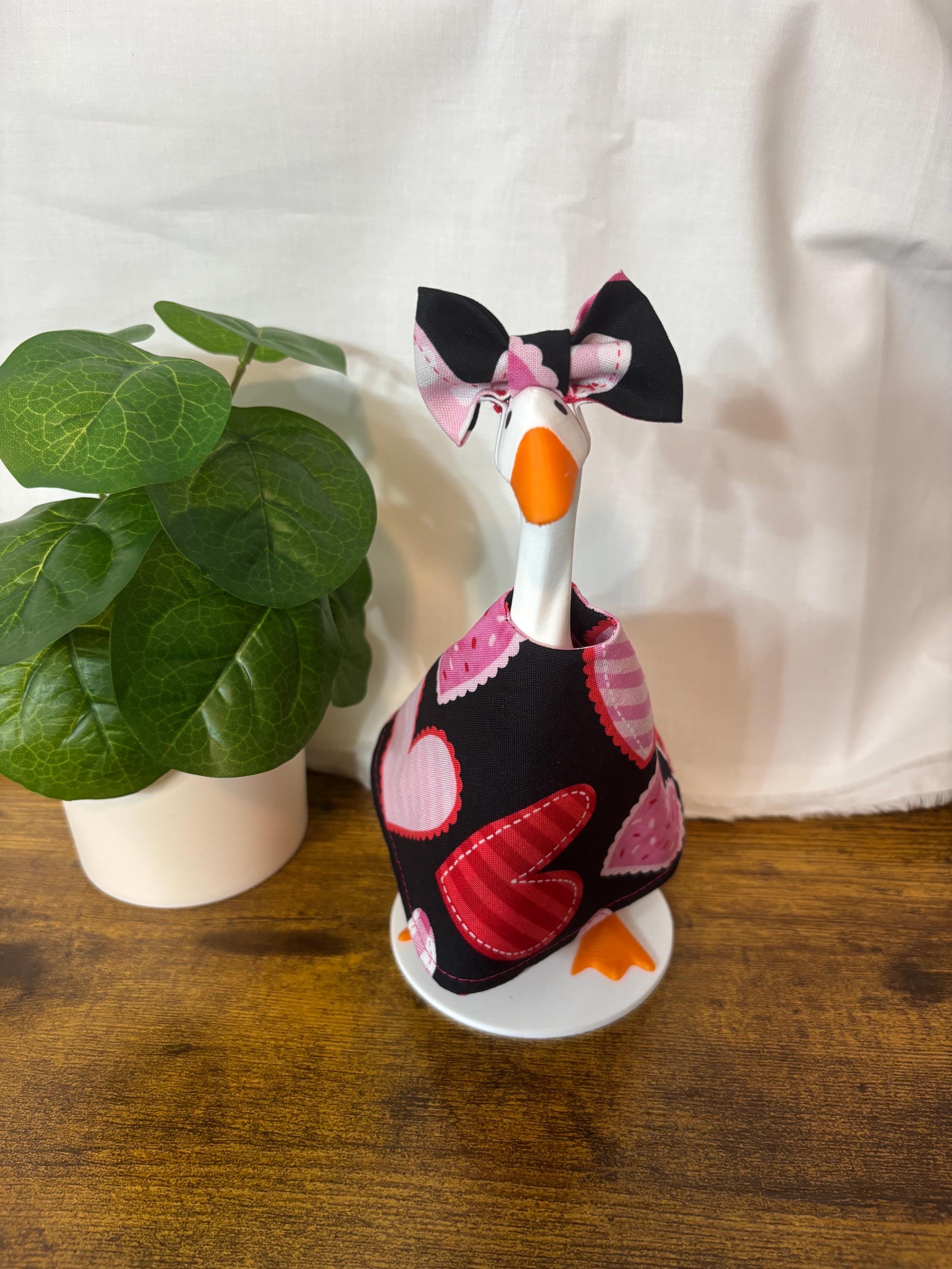 Valentine's Day Desk Goose Outfit