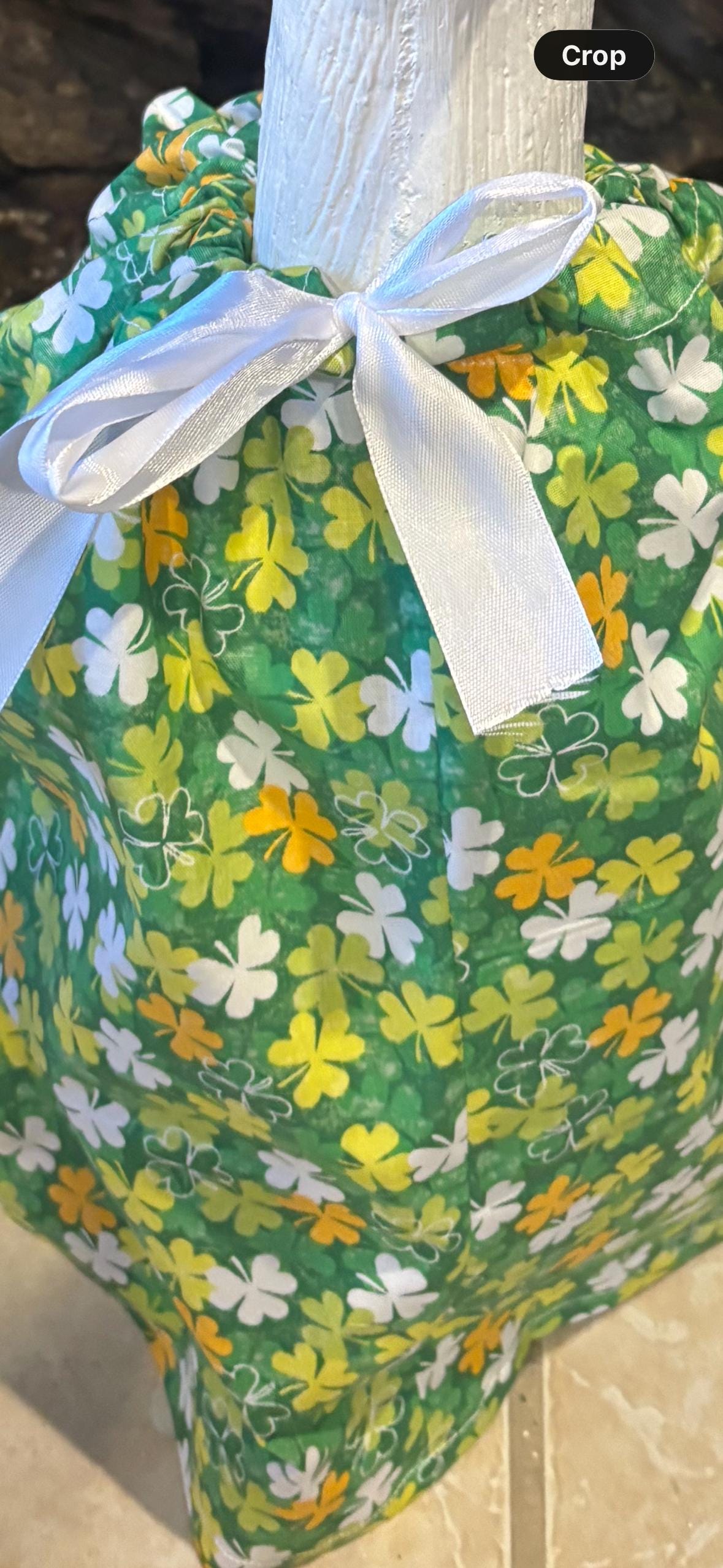 St. Patrick's Day Porch Goose Outfit