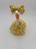 Flower Print Desk Goose Outfit