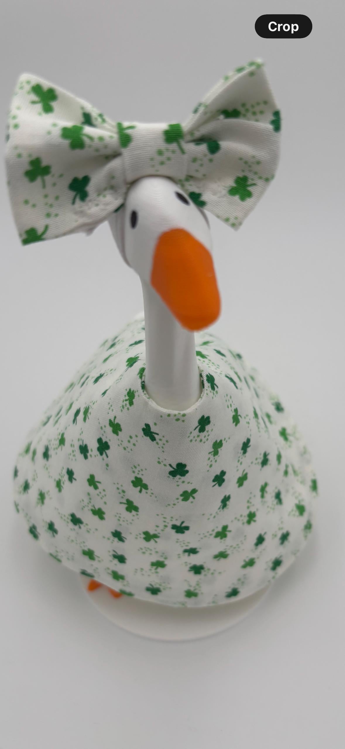 St. Patrick's Day Desk Goose Outfit