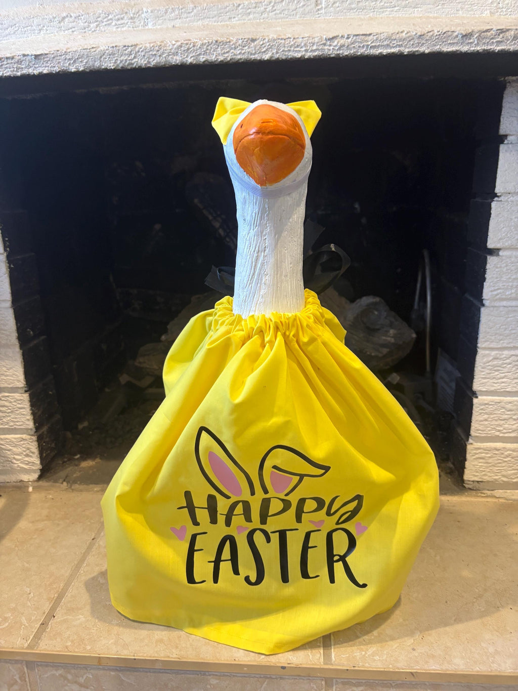 Easter Porch Goose Outfit