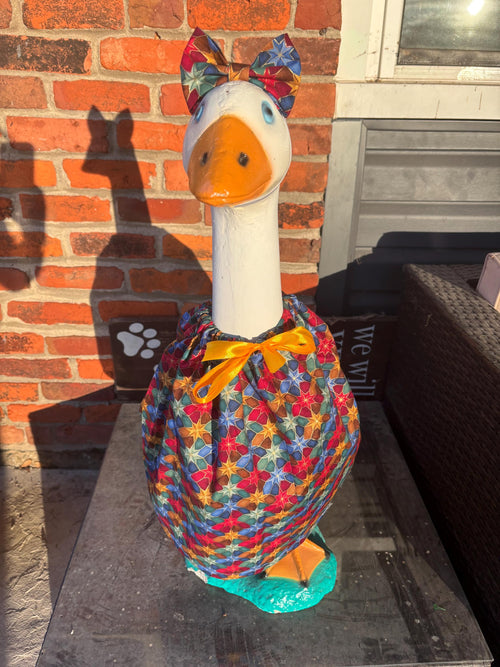 Christmas Porch Goose Outfit
