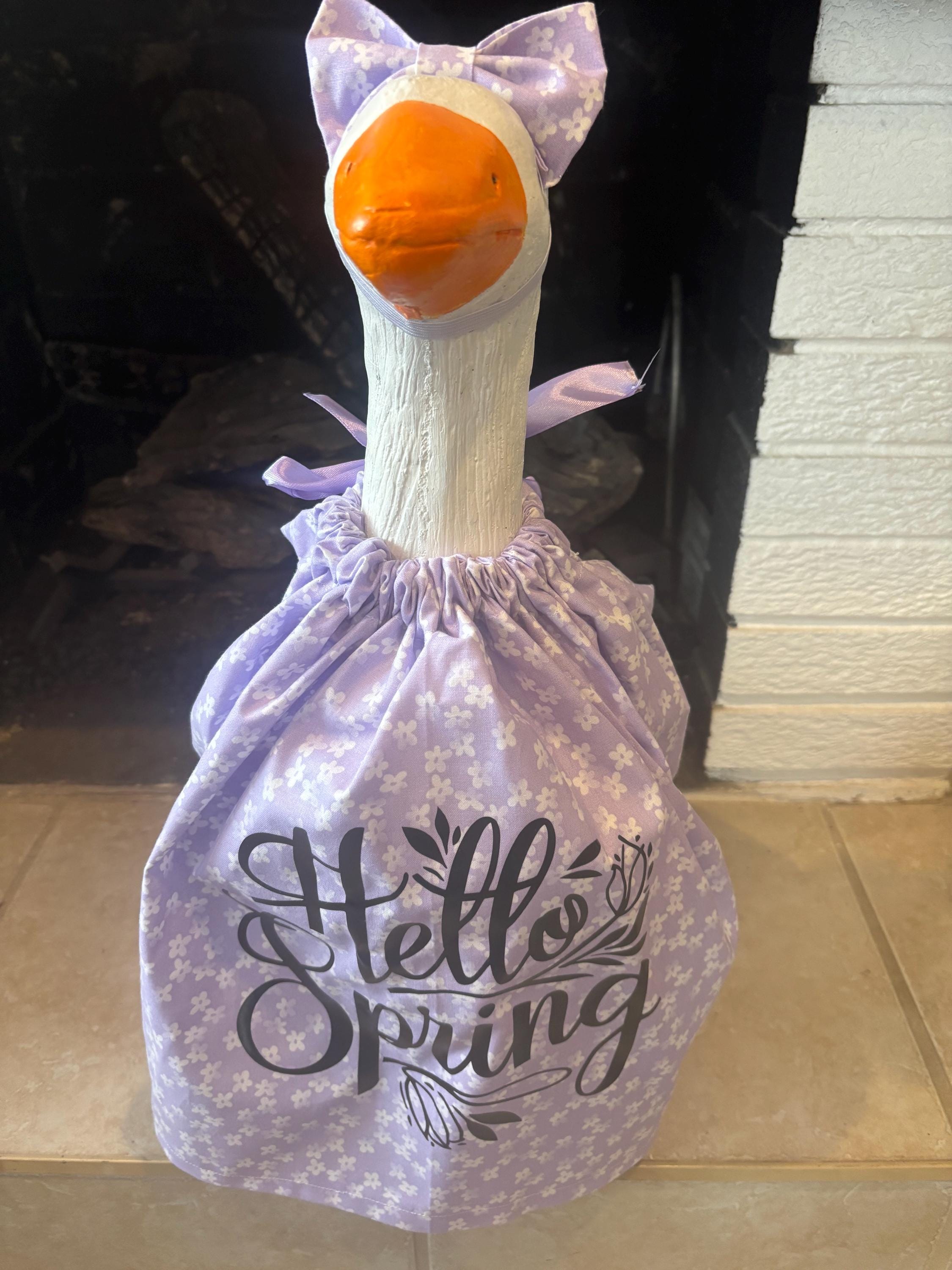 Hello Spring 23-29 inch porch goose outfit