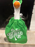 St. Patrick's Day Porch Goose Outfit