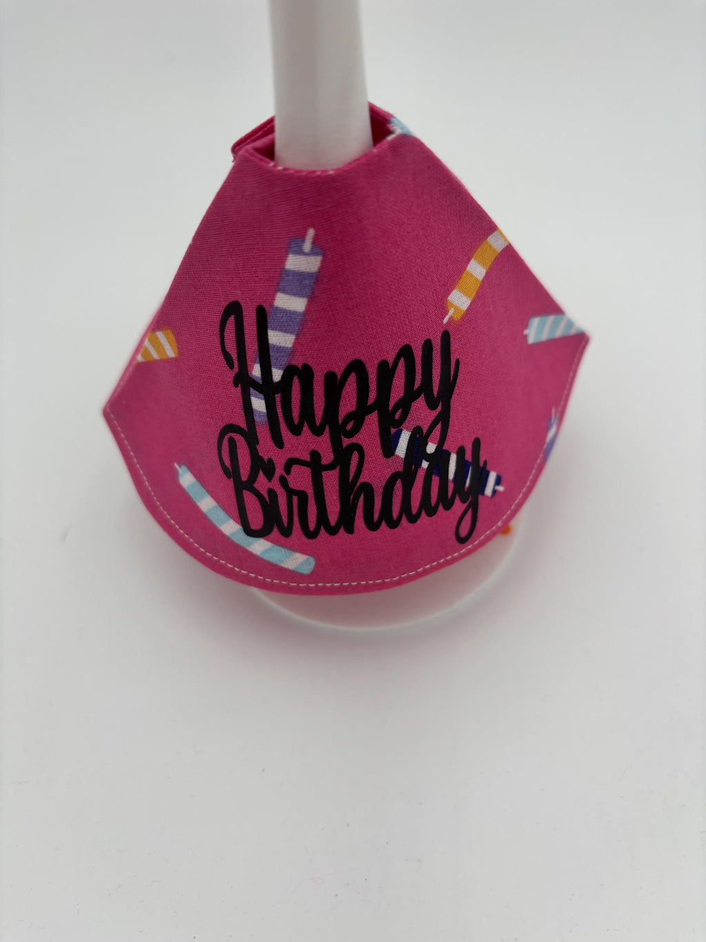 Birthday Goose Outfit – Handmade Party Decor, 7" desk Geese