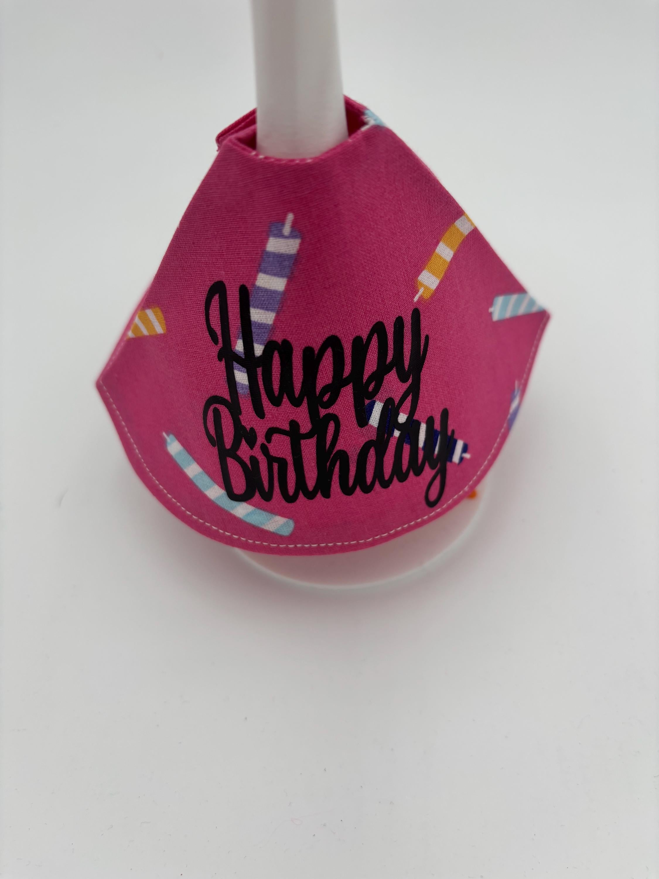 Birthday Goose Outfit – Handmade Party Decor, 7" desk Geese