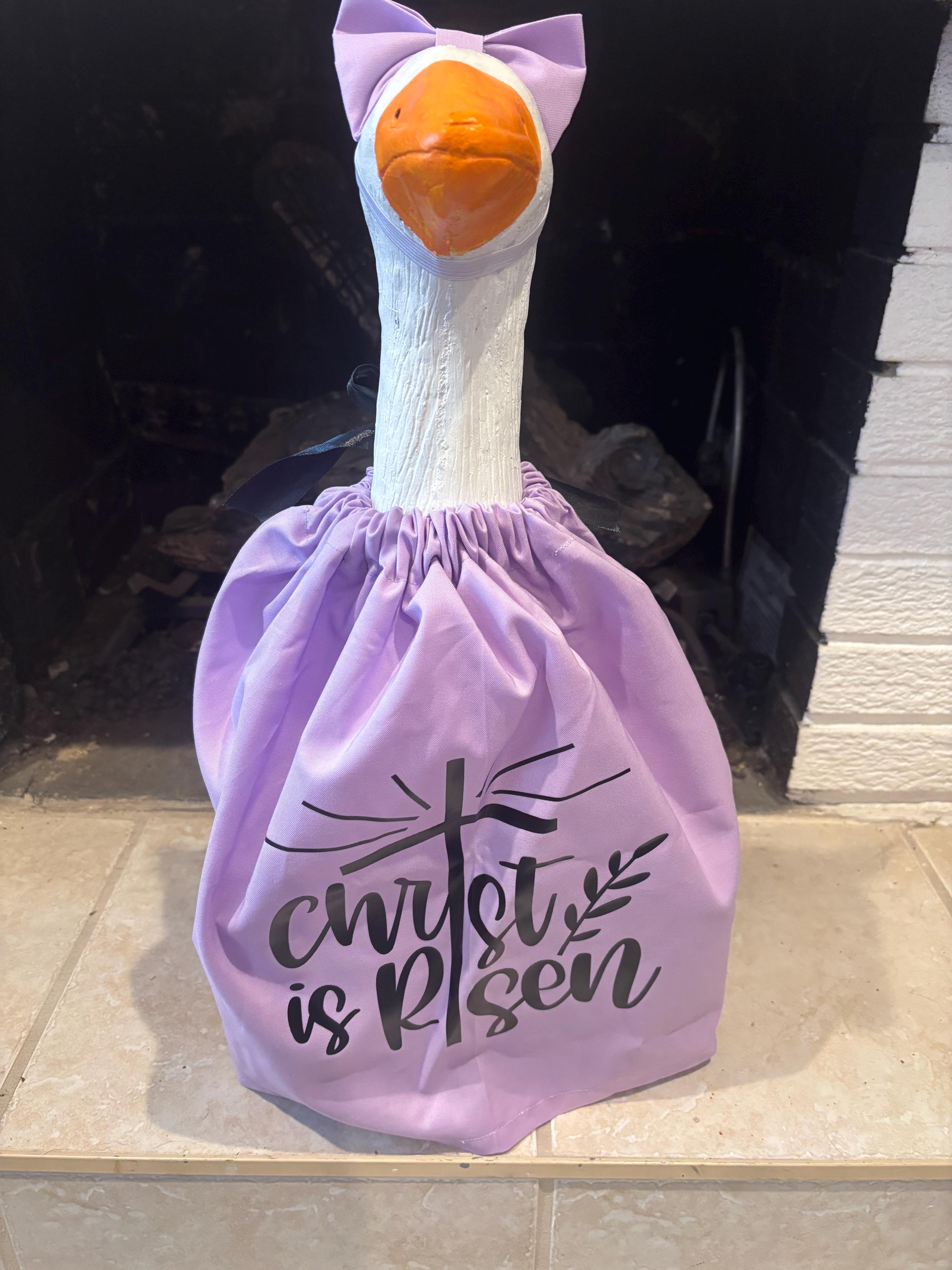 Easter 23-29 inch porch goose outfit