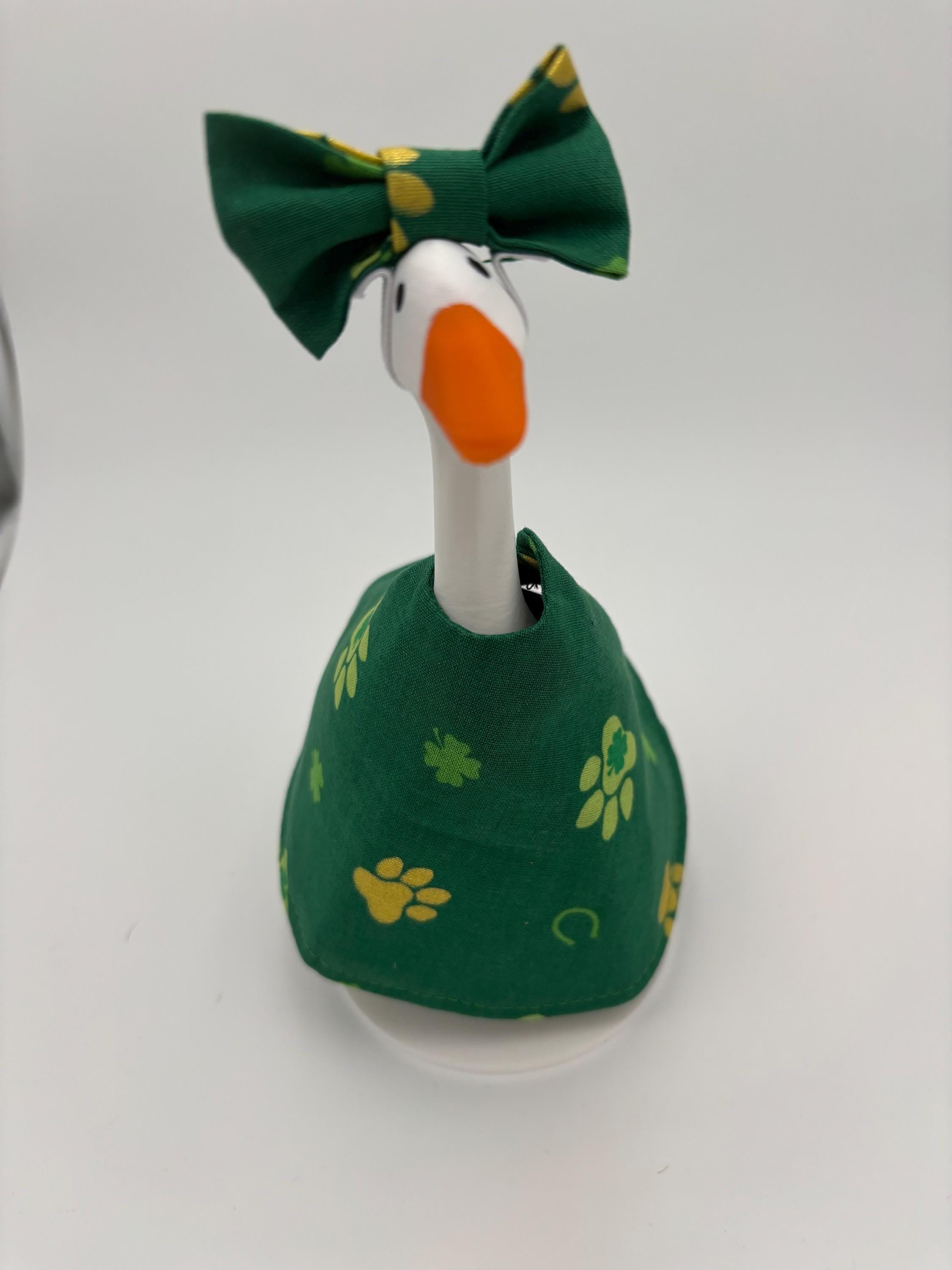 St. Patrick's Day Desk Goose Outfit