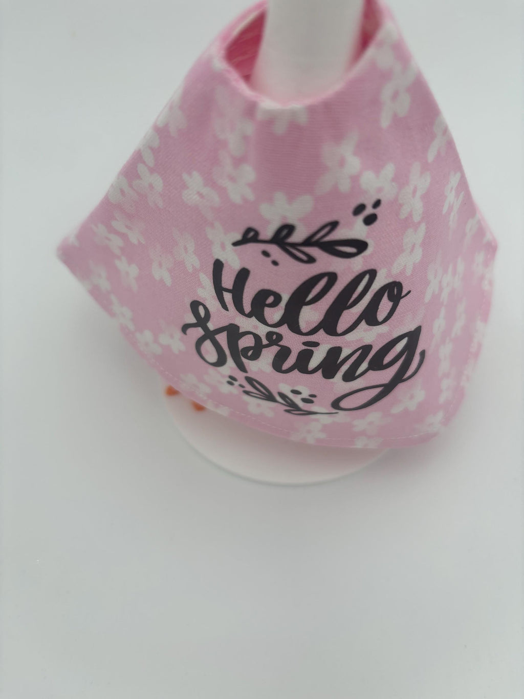 Hello Spring Desk Goose Outfit – Handmade Holiday Decor