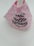 Hello Spring Desk Goose Outfit – Handmade Holiday Decor