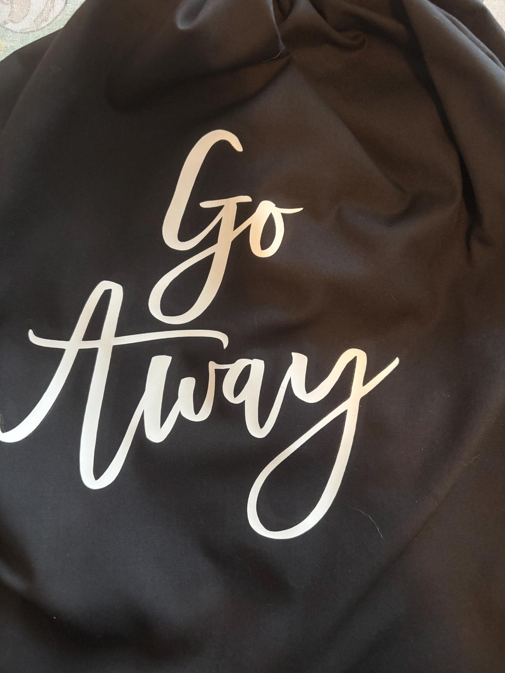 Go Away Goose Outfit – Funny Porch Decor (Fits 23–29″ Goose)