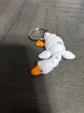 Goose Keychain – Cute Goose Accessory – Fun Gift for Goose Lovers – Handmade Charm