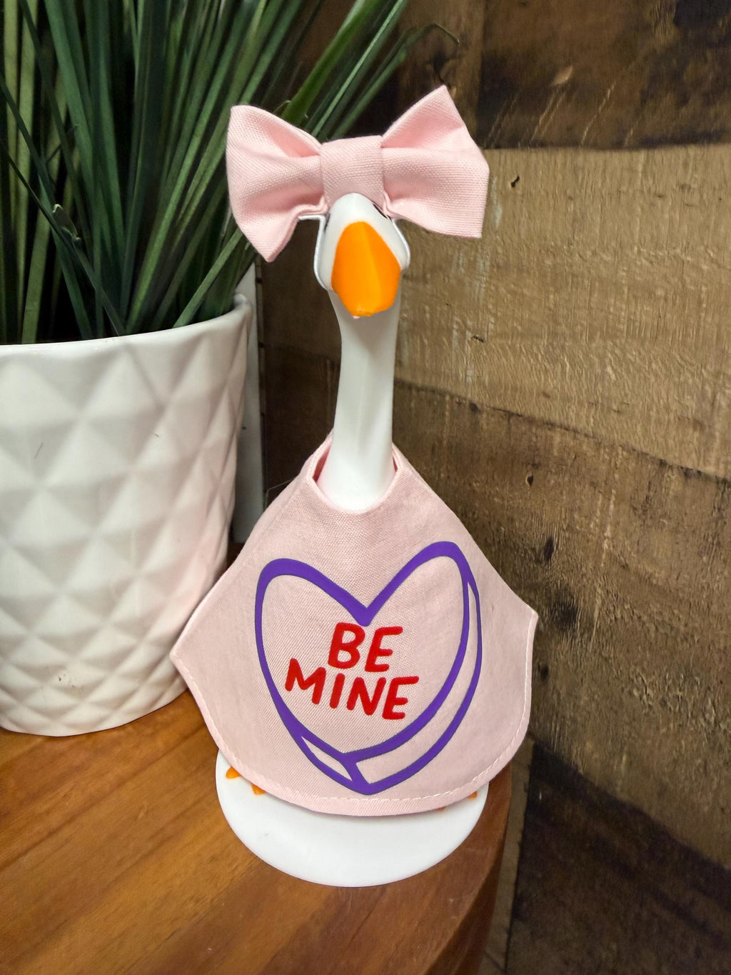 Valentine's Day Desk Goose Outfit