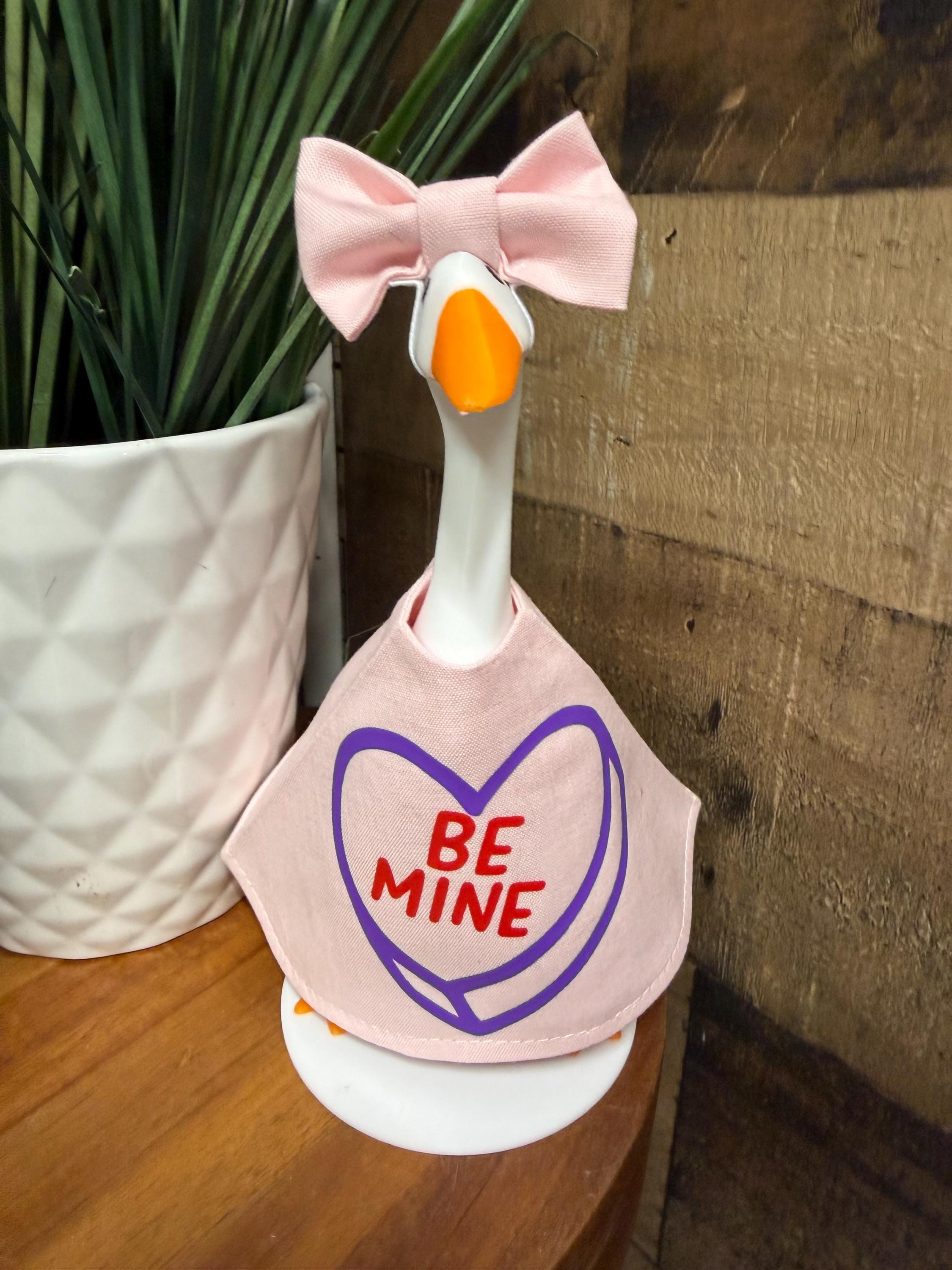 Valentine's Day Desk Goose Outfit