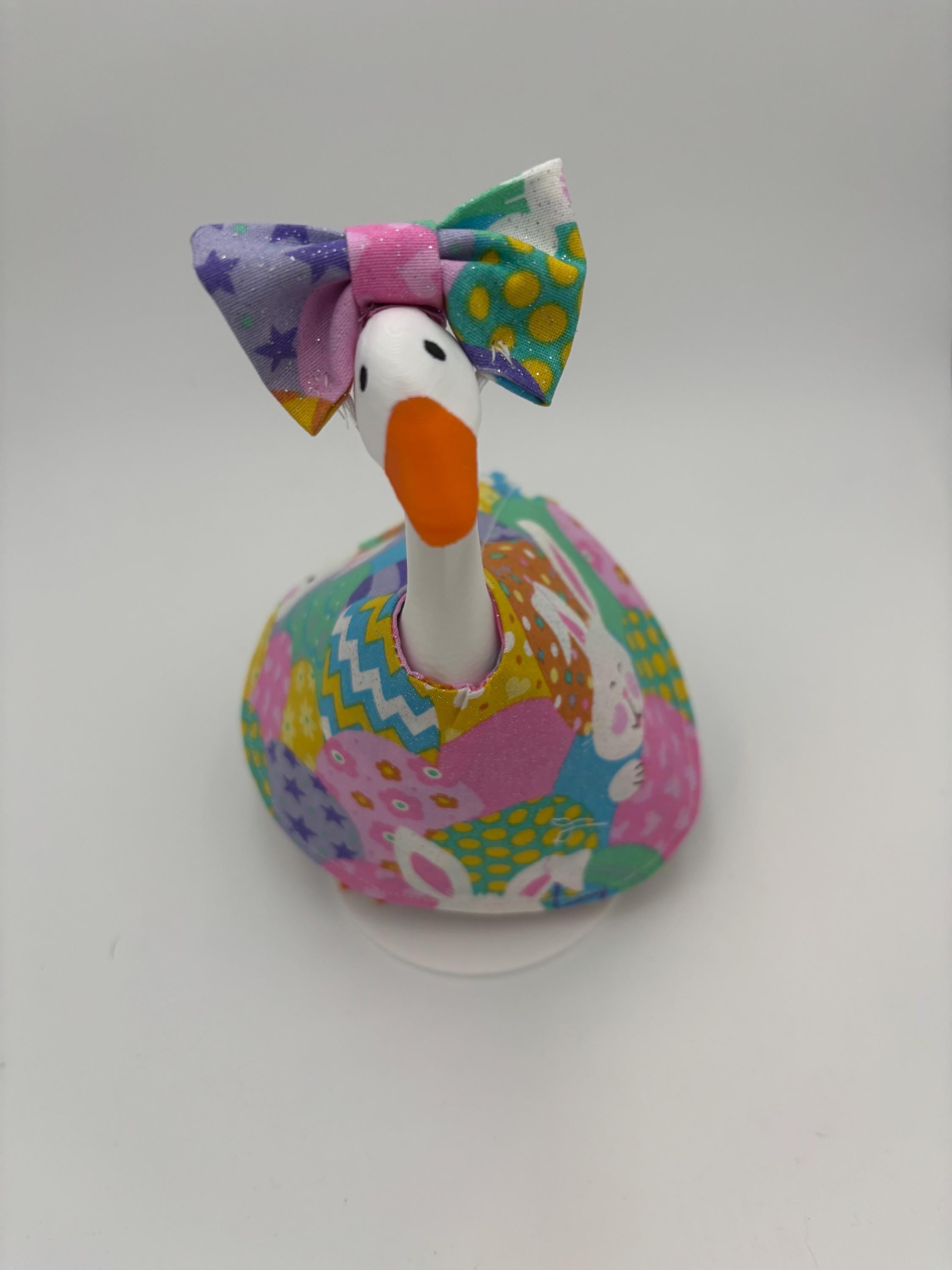 Easter Desk Goose Outfit