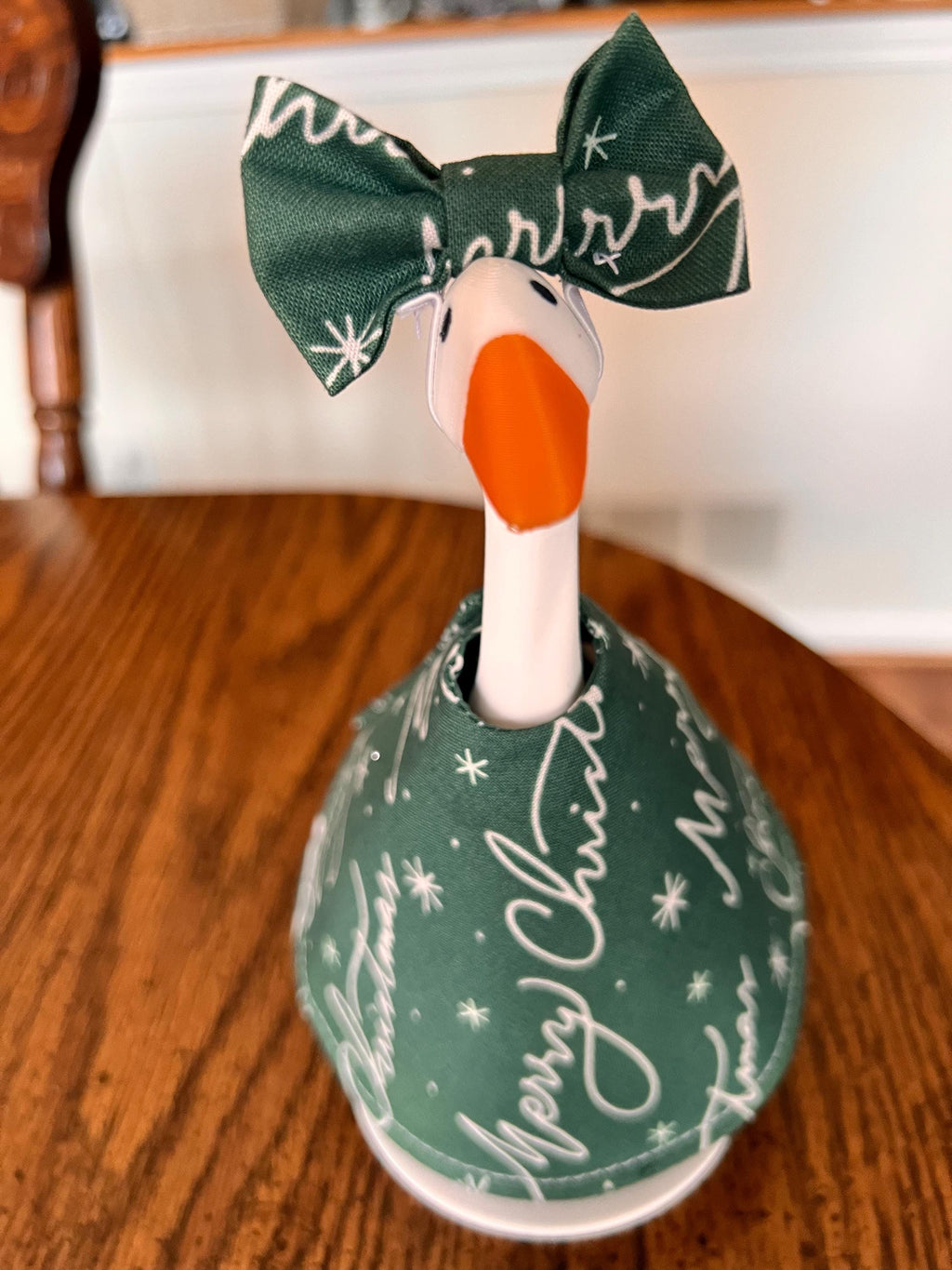 Christmas 7 inch desk goose outfits