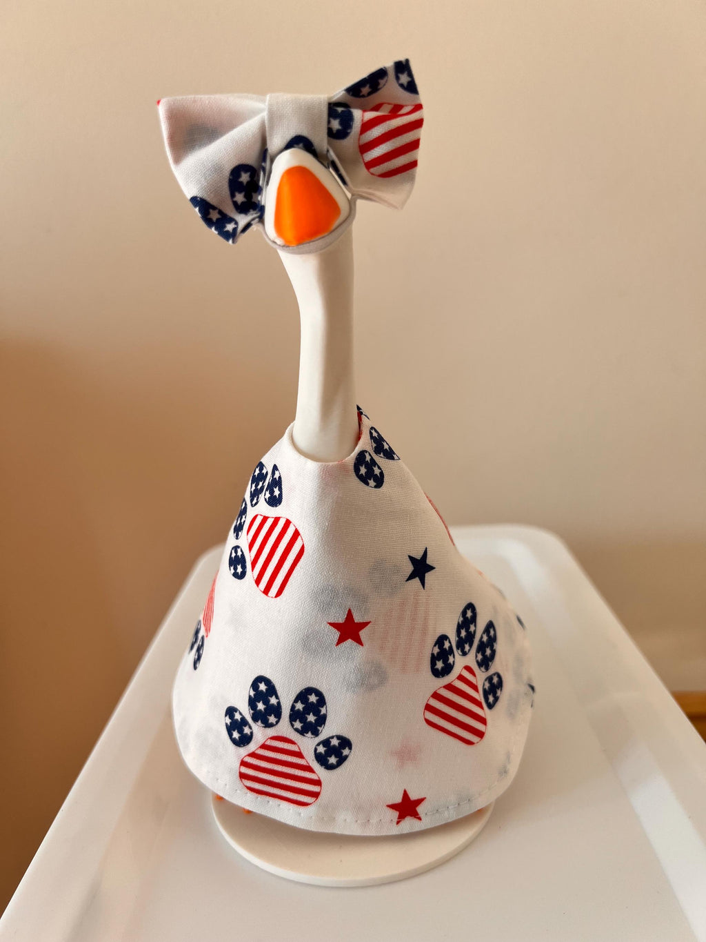 Patriotic Desk Goose Outfit