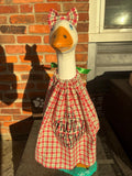 Christmas Porch Goose Outfit