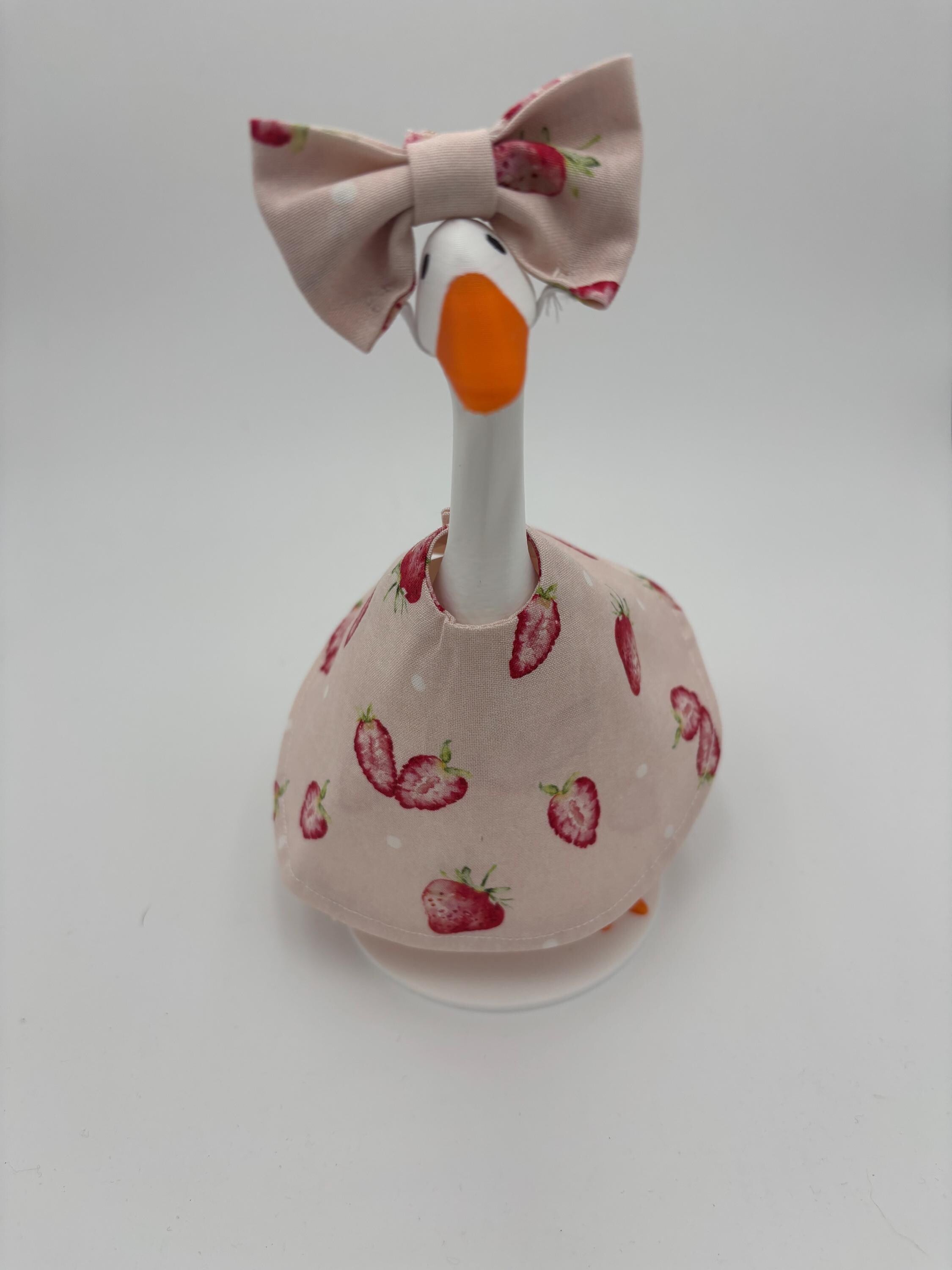 Fruit Print Desk Goose Outfit