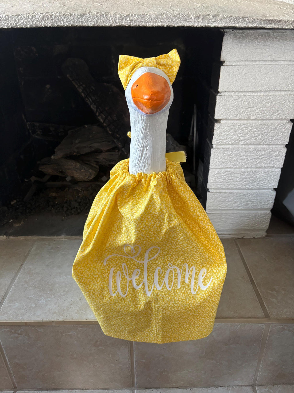 Welcome Porch Goose Outfit