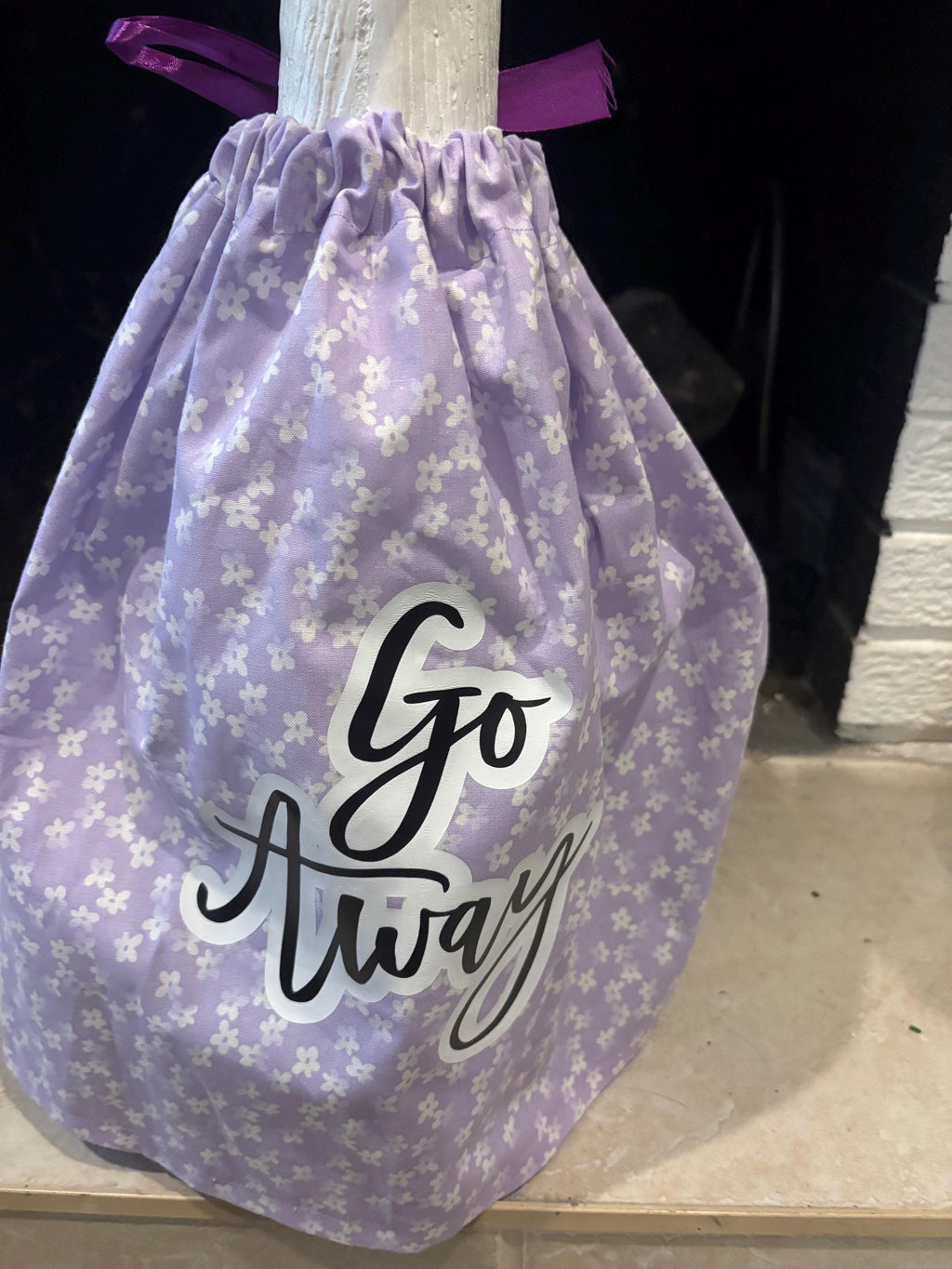 Go Away Goose Outfit – Funny Porch Decor (Fits 23–29″ Goose)